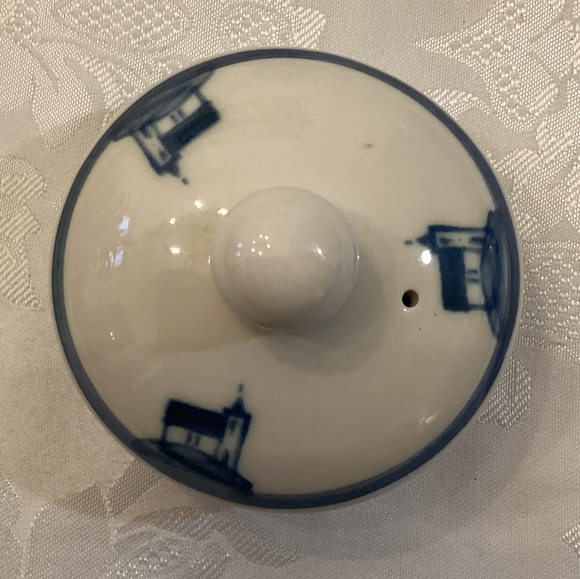 Oxney Green made in England Tea Pot Nautical Sail Ship 4 1/2" Height 32 … - Picture 4 of 5